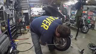 2001 Electra Glide Drive Belt Change