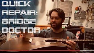 Guitar innovations: Bridge Dr. install