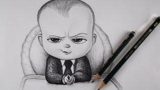 Boss Baby - How To Draw The Boss Baby