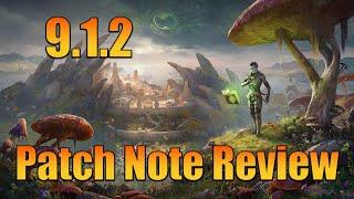 ESO PTS 9.1.2 Patch Note Review