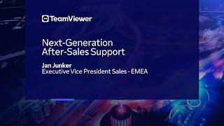 Keynote: Next-Generation After-Sales Support
