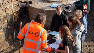 Jonge archeologen ontdekken Romeins verleden in Alphen aan den Rijn