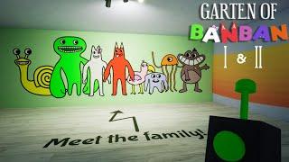 Garten of Banban 1 & 2 - Poppy Playtime At Home - Full Game Playthrough