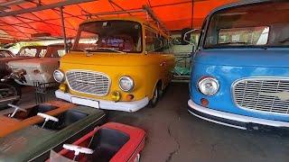 Oldtimer Flohmarkt Ungarn Pápa - Schwalbe mit Hupe für 530 Euro..  Pápa veterán bolhapiac