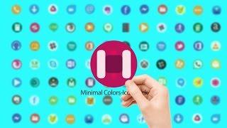 Minimal colors  Icon pack by Thimizh
