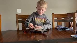 Lego build with Jase - Lego City rocket ship