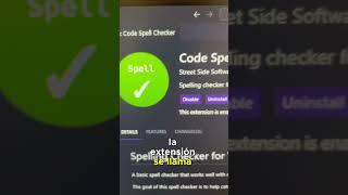 Code spell checker #developer #programmer #desarrolladorweb #softwaredev