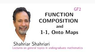 GF2 Function Composition & 1-1, onto maps