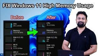 FIX Windows 11 High Memory Usage || How to Fix 100% CPU Usage Windows 11 || High Ram Usage