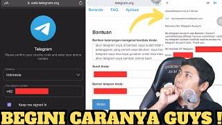 Cara Pulihkan Akun Telegram Yang Di Banned Terbaru !