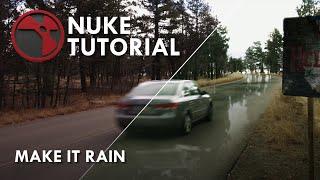 Nuke Tutorial - Make It Rain