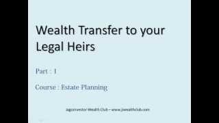 Estate Planning Introduction - Part 1/6