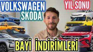 YIL YONUNA DOĞRU VOLKSWAGEN ve SKODA MODELLERİN BAYİ İNDİRİMLİ GERÇEK FİYATLARI KASIM-2024