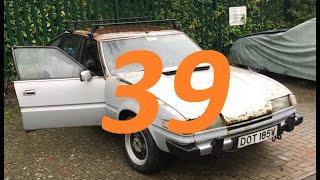 Dotty 1981 Rover SD1 Restoration - Video 39 Rear panel 3 plus fuel tank and windscreen, oh and roof