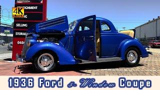 1936 Original Ford 5-Window Coupe (All Steel Body with Dickie Seat) | Carlo's Classic Muscle Cars