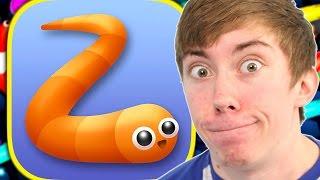 SLITHER.IO - THE NEW AGAR.IO with SNAKES! (iPhone Gameplay Video)