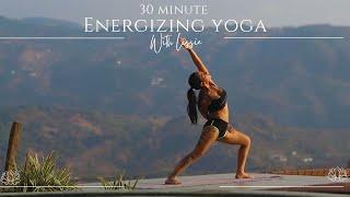 Stress Relief Intermediate Vinyasa To Brighten Your Day  30 Minute  Lissie Does It