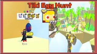 Tiki Egg Hunt Locations on Pet Simulator 99