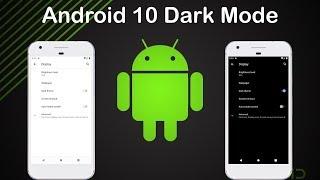 Enable Dark Mode in Android 10