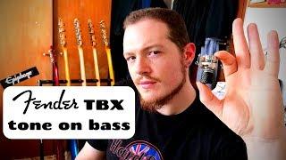 How a Fender TBX tone control works on bass