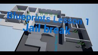 Unreal Engine 4 Blueprints Lesson 1. Door.Trap.Lock.Lift