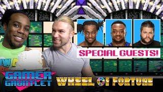 TYLER BREEZE & AUSTIN CREED: Wheel of Fortune Showdown! (w/ Kofi, E & Kevin Owens!) - Gamer Gauntlet