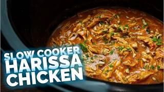 The Easiest Slow Cooker Harissa Chicken Recipe Ever!