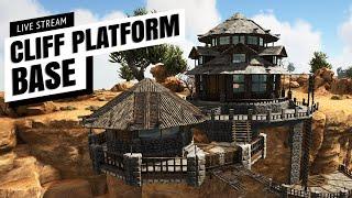 Lets Build A Cliff Platform Base - Ark Survival Evolved