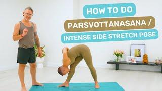 How to do Parsvottanasana | Intense Side Stretch Pose