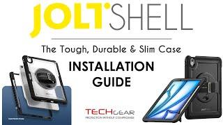 TECHGEAR JOLTSHELL Case Installation Guide - iPad Air 11" 2024