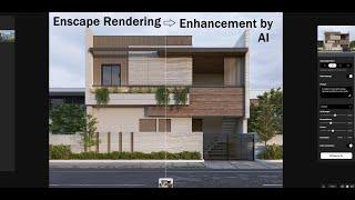 Rendering postproduction by AI