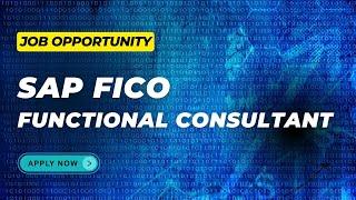 Exciting Opportunity: #SAP FICO Functional Consultant | People Prime Worldwide