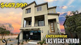 TOUR Las Vegas Nevadas' NEW HOMES And Community In Enterprise | Paldona By Pulte Homes