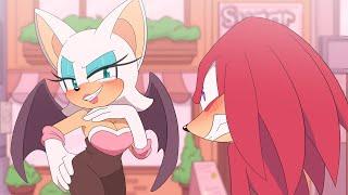 ROUGE LOVES KNUCKLES?!  ANIMATED SERIES - SONIC VAC #2