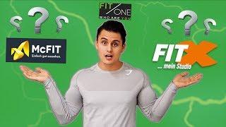 WELCHES IST DAS BESTE FITNESSSTUDIO ???  Ich habe ALLE getestet! FitOne I FitX I McFit