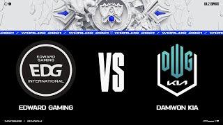 DK vs EDG | Worlds 2021 Финал | DWG KIA vs Edward Gaming | Игра 1