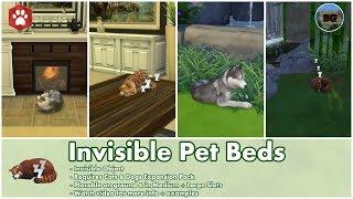 Bakies The Sims 4 Custom Content: Invisible Pet Beds