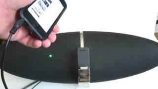 Bowers and Wilkins Zeppelin iPhone Speaker Dock Demo for eBay