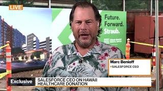 Benioff on Donating to Hospitals, AI and TikTok Future