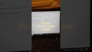 How to change the default search in Google Chrome? (search engine)