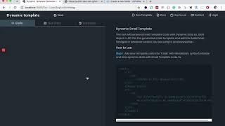 Dynamic Template: Generate Email Template Code with Dynamic JSON Data or API