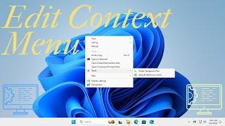 How to Edit Context Menu in Windows 11 and 10