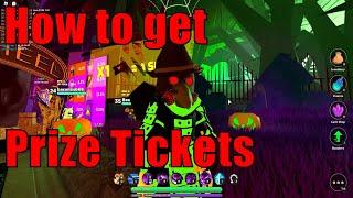 How to get Tickets from the Halloween Boss | All Cosmetics from the Prize Wheel - World Zero