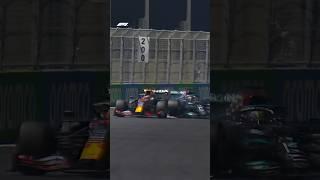 Hamilton & Verstappen Collide! 