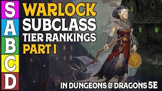 Warlock Tier Rankings (Part 1) in Dungeons and Dragons 5e