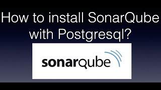 Setup SonarQube on Ubuntu | how to install SonarQube in EC2 instance | Install SonarQube Postgresql