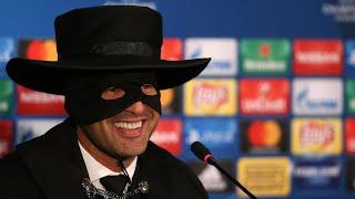 Shakhtar Donetsk manager dresses up as Zorro after Champions League win