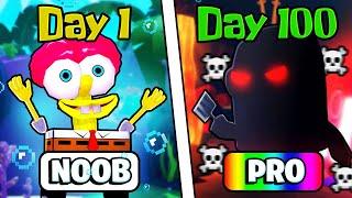 I went from Noob to Pro in SPONGEBOB TOWER DEFENSE Part 4!!...Roblox