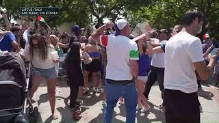 Italy wins the Euro Cup - Fan Reaction ESPN