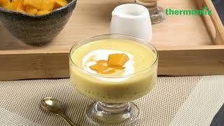 Thermomix® Malaysia Mango Sago with Coconut Milk Dessert recipe